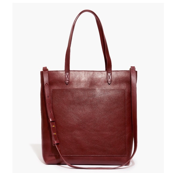 Madewell Bags New Madewell The Ziptop Medium Transport Tote In Dark